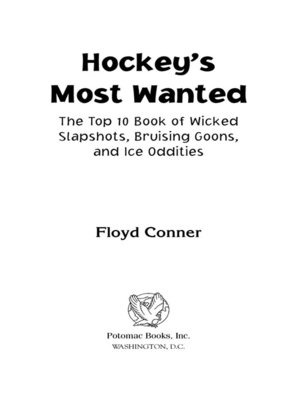 cover image of Hockey's Most Wanted™